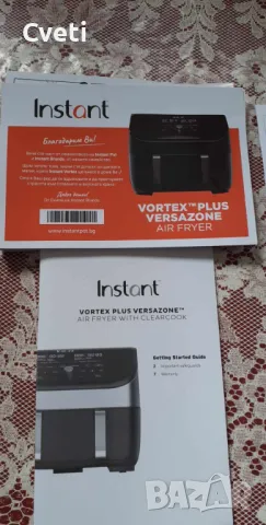 Air Fryer Instant Vortex Plus VersaZone ClearCook 8.5L, снимка 8 - Фритюрници - 32706359