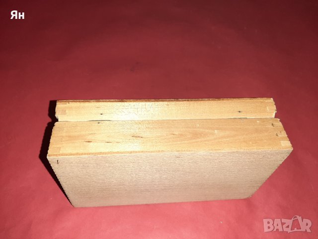 Красива Стара Дървена Кутийка , снимка 4 - Други ценни предмети - 41480137