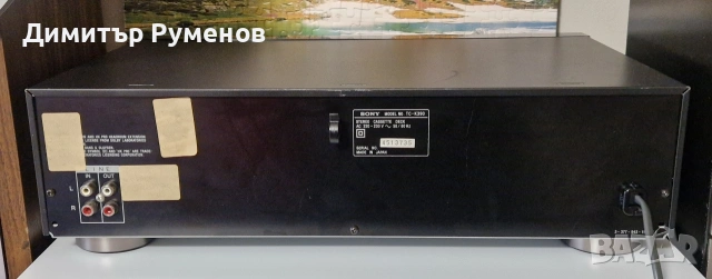 Касетен дек Sony TC-K390, снимка 9 - Декове - 53484721