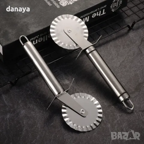 5726 Къдрав нож за пица кухненска резачка, снимка 3 - Прибори за хранене, готвене и сервиране - 49127151