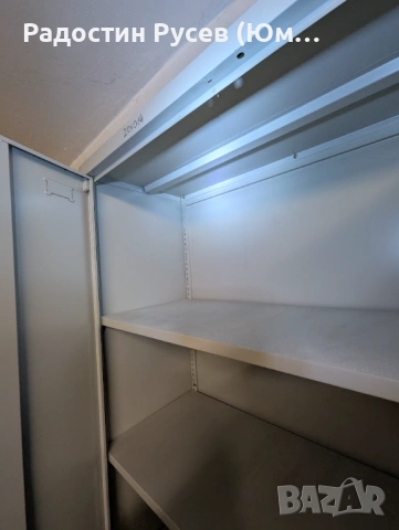 Метален шкаф за документи, инструменти и др. 90х40х196см, снимка 4 - Шкафове - 53845623