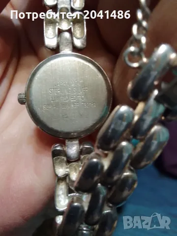 Сребърен часовник,сребърна гривна и кехлибар, снимка 7 - Гривни - 48817581