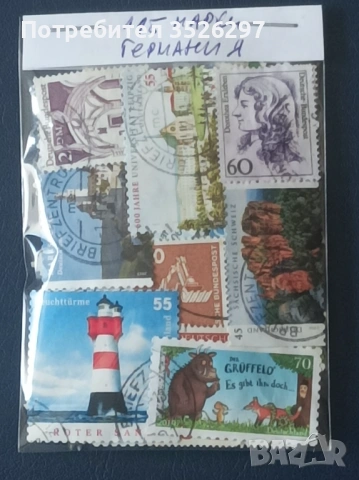 Колекция пощенски марки от Германия, снимка 4 - Филателия - 53437049