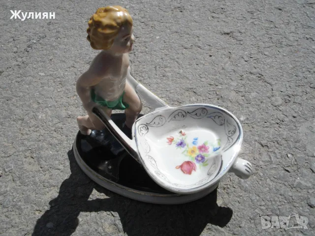 СТАР БЪЛГАРСКИ ПОРЦЕЛАН СИП , снимка 2 - Антикварни и старинни предмети - 49870478