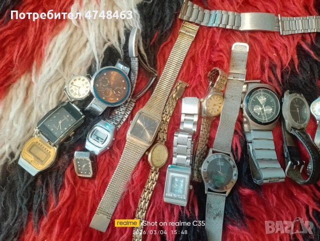 часовници старя някои работят други не искат батерии , снимка 3 - Други ценни предмети - 53708731