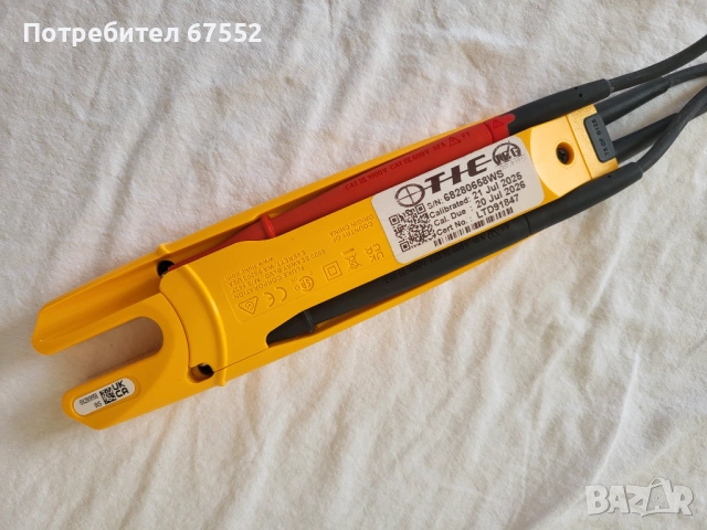 Fluke T5-1000 Тестер за напрежение, съпротивление, проводимост и ток. Цената е крайна!, снимка 3 - Други инструменти - 53615027