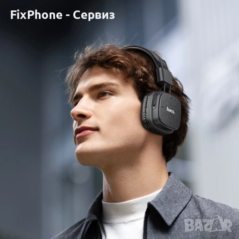 Слушалки Hoco W56 Bluetooth, Черни, снимка 4 - Bluetooth слушалки - 52857667