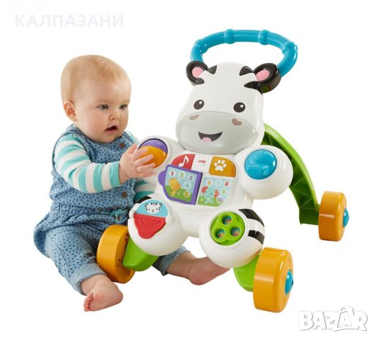 Проходилка Fisher Price DLD80 - Зебра , снимка 2 - Проходилки - 35922727