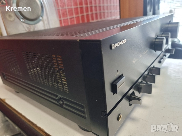Усилвател PIONEER A-616, снимка 4 - Ресийвъри, усилватели, смесителни пултове - 52859016