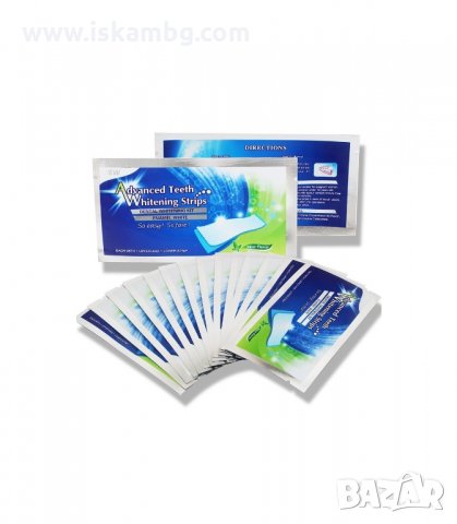 ЛЕНТИ ЗА ИЗБЕЛВАНЕ НА ЗЪБИ ADVANCED TEETH WHITENING STRIPS- 28БР. В КУТИЯ - код Advanced Teeth