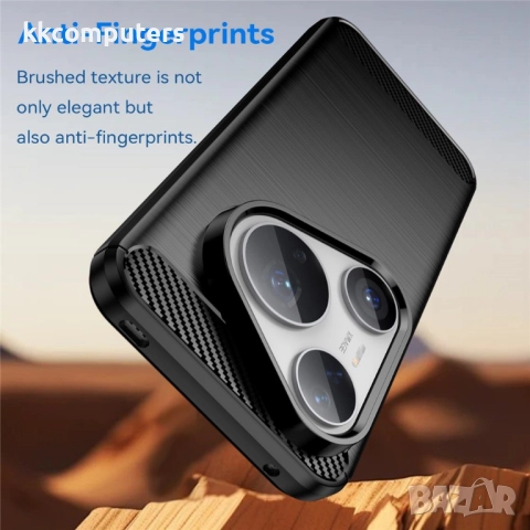 Huawei Pura 80 Pro / Pura 80 Pro+ Удароустойчив Carbon Fiber Калъф и Протектор, снимка 6 - Калъфи, кейсове - 51804646