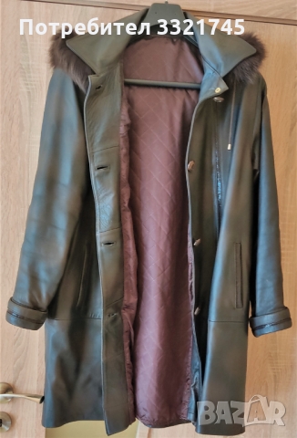 Дамско манто – яке от естествена кожа. Хит промоционална цена!!!, снимка 2 - Палта, манта - 36079078