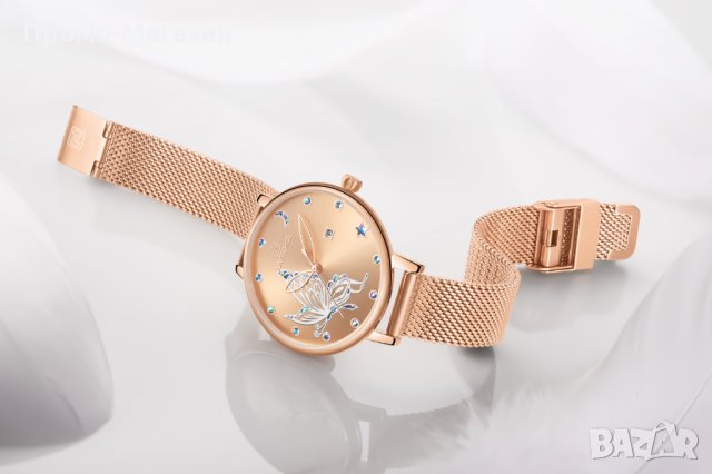 Дамски часовник NAVIFORCE Rose Gold/Silver 5011 RGRG. , снимка 5 - Дамски - 34724285
