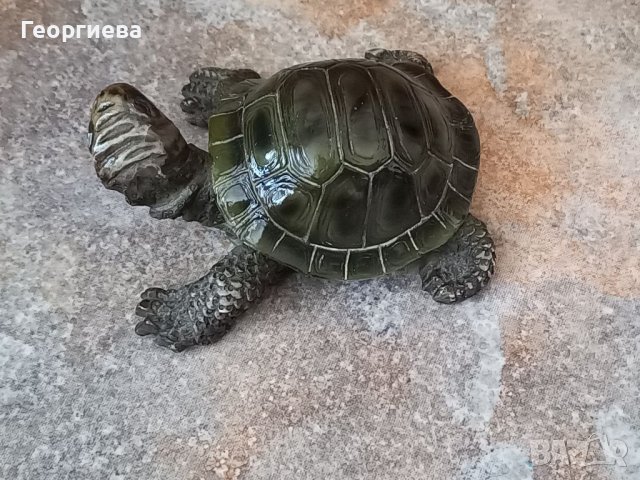 Декоративна костенурка, снимка 2 - Декорация за дома - 41836469
