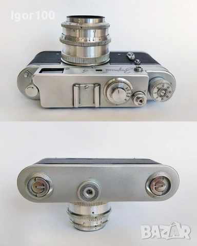 Classic Soviet Camera - ЗОРКИЙ - 4, снимка 3 - Фотоапарати - 53776324
