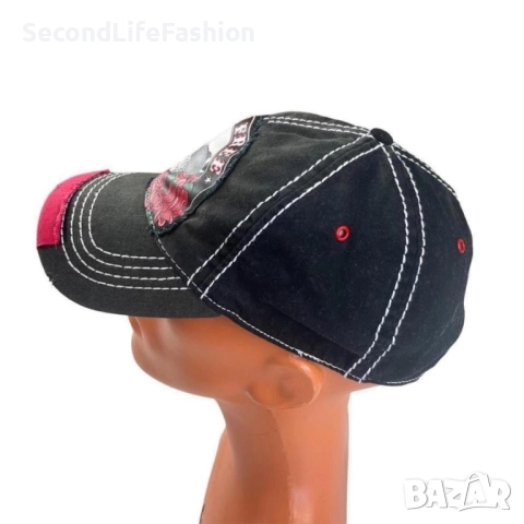 Шапка Cremieux Jeans изтъркана Live Free размер L/XL унисекс, снимка 2 - Шапки - 52815363