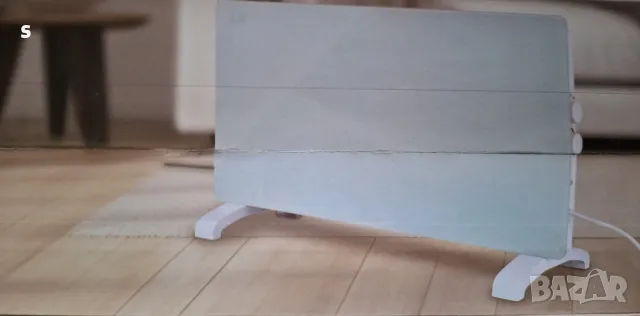 електрическа печка 1000/2000W стъклен панел , снимка 2 - Радиатори - 48456752