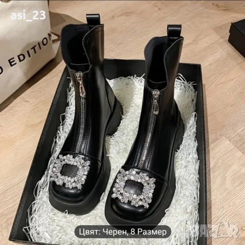 нови дамски боти , снимка 2 - Дамски боти - 52030987