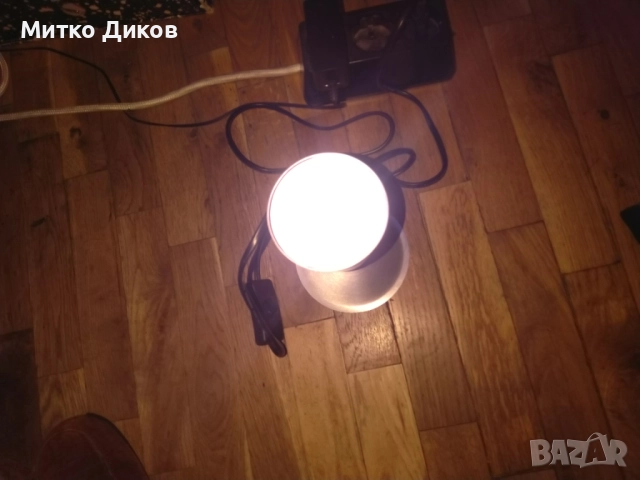НАСТОЛНА АЛУМИНИЕВА ЛАМПА-Н-17см Х11 см Rabalux нова, снимка 3 - Други стоки за дома - 52840396