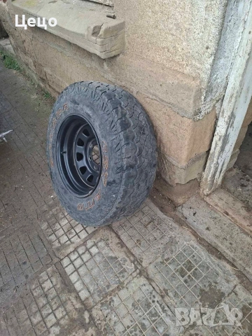 Джанти с гуми за Нисан Терано., снимка 3 - Гуми и джанти - 53457207