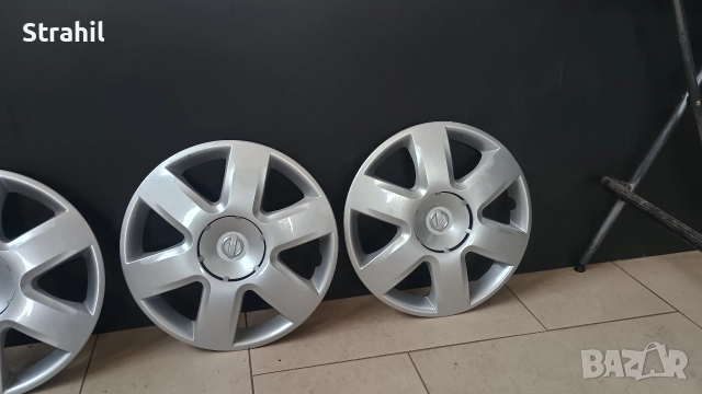 Оригинален комплект тасове 15 заNissan 403151833R, снимка 3 - Аксесоари и консумативи - 52883510