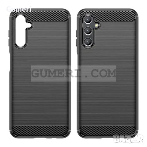 Samsung Galaxy A14 Противоударен Силиконов Гръб - Карбон, снимка 10 - Калъфи, кейсове - 42209031