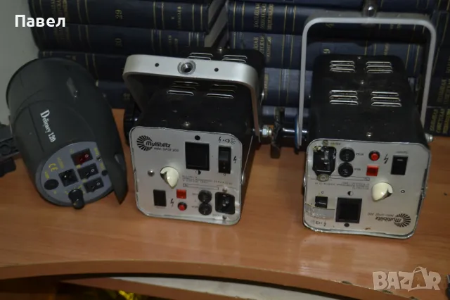 Сет светкавици за студийно осветление multiblitz min-spot 200 и delicacy 120, снимка 4 - Светкавици, студийно осветление - 50175884