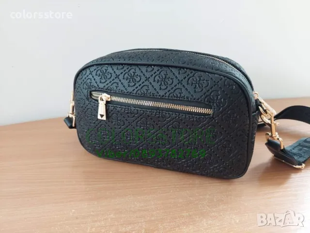 Черна чанта Guess кодSG-22A, снимка 3 - Чанти - 44745941