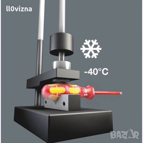 Комплект отвертки изолирани и фазомер Wera VDE/ 1000V, 7 части /, снимка 6 - Отвертки - 42044289