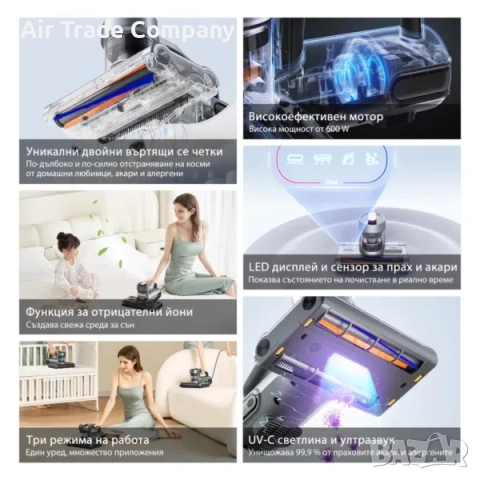 Прахосмукачка против акари JIMMY BX7, снимка 10 - Прахосмукачки - 51755272