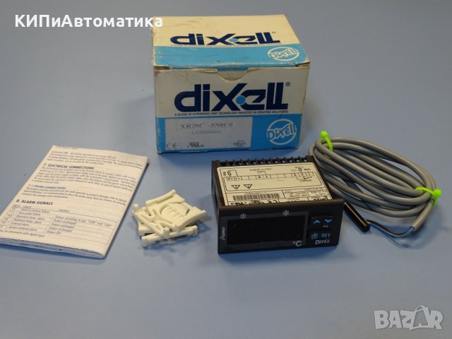 Термоконтролер със сонда Dixell XR20C-5NOCO 220V AC, снимка 1 - Резервни части за машини - 39374157