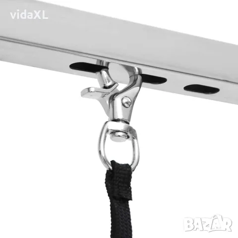 vidaXL Регулируема маса за груминг на кучета с 1 каишка, снимка 9 - За кучета - 56146230