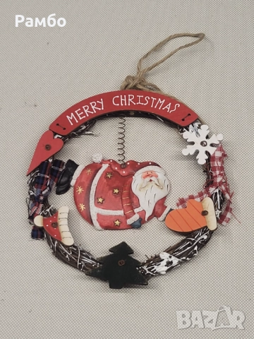 Венец Коледен Украса, снимка 5 - Други - 52345927