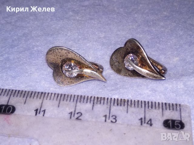 ИЗЯЩНИ СКЪПОЦЕННИ СРЕБЪРНИ АРТ ОБЕЦИ ОКСИДИРАНО СРЕБРО 925 с ЮВЕЛИРНО ФАСЕТИРАНИ ЦИРКОНИ 38762, снимка 3 - Обеци - 41730129