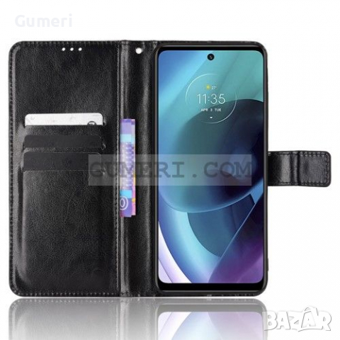 Motorola Moto G51 5G Тефтер Стойка, снимка 5 - Калъфи, кейсове - 36235392