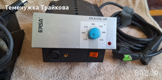 Аналогов поялник(Станция) ERSA ANALOG 60, снимка 4 - Друга електроника - 51432553