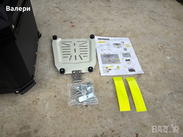 Алуминиев куфар за мотор 55л, снимка 2 - Аксесоари и консумативи - 52373810