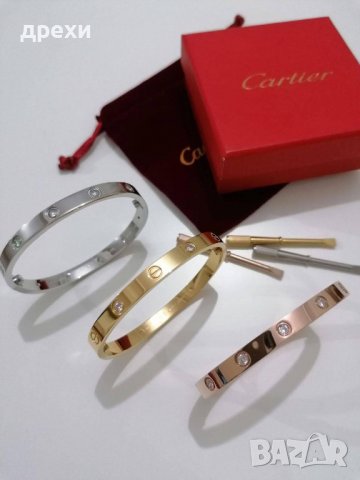 Cartier гривна в кутия, снимка 10 - Гривни - 36441790