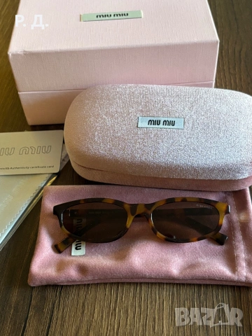 Слънчеви очила miu miu, снимка 4 - Слънчеви и диоптрични очила - 53647502