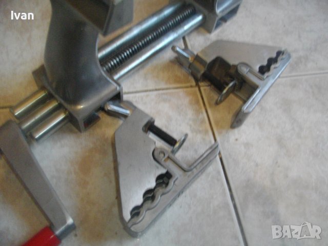 Швейцарско Алуминиево Менгеме-Голям Захват-16см-С 2 Щипки Оригинални-SWISS MADE-Почти Ново, снимка 9 - Менгемета - 40060901