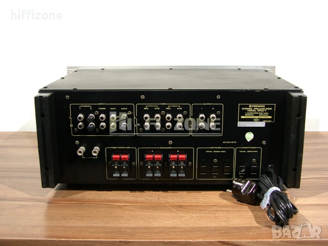  Предусилвател Pioneer spec-1 /1 , снимка 6 - Ресийвъри, усилватели, смесителни пултове - 53694149