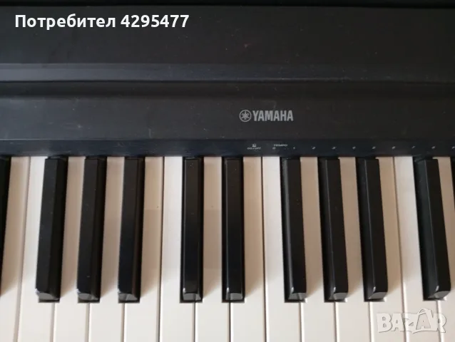 Yamaha p35 дигитално пиано 88клавиша собствени говорители, снимка 4 - Пиана - 55996599