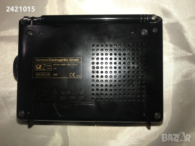 Радио Siemens RK 631, снимка 5 - Радиокасетофони, транзистори - 53047751