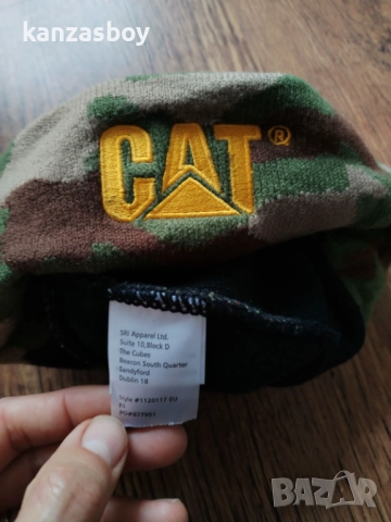 caterpillar cap - страхотна зимна шапка , снимка 5 - Шапки - 52654535