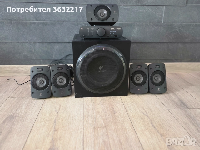 Аудио система Logitech - Z906, 5.1, снимка 3 - Тонколони - 52704579