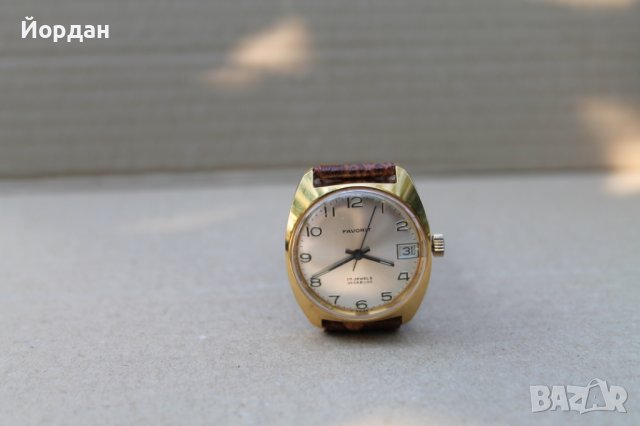 Швейцарски мъжки часовник ''Favorit'' 1980 г.