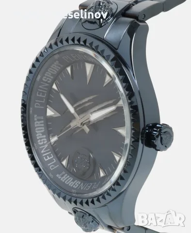 Чисто нов мъжки часовник Plein Sport Chronograph, син цвят, снимка 2 - Мъжки - 56041274