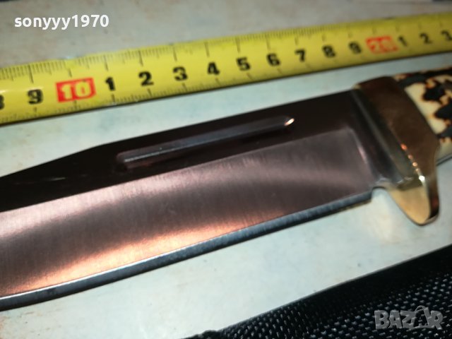 НОЖ 30СМ МАСИВЕН ОСТЪР С КАНИЯ 3008231150, снимка 6 - Ножове - 42019728