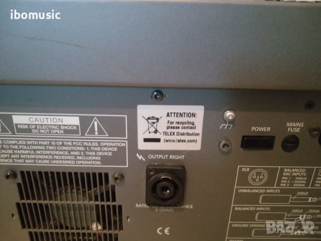 Dynacord Powermate 1600 - 2, снимка 7 - Ресийвъри, усилватели, смесителни пултове - 38088872