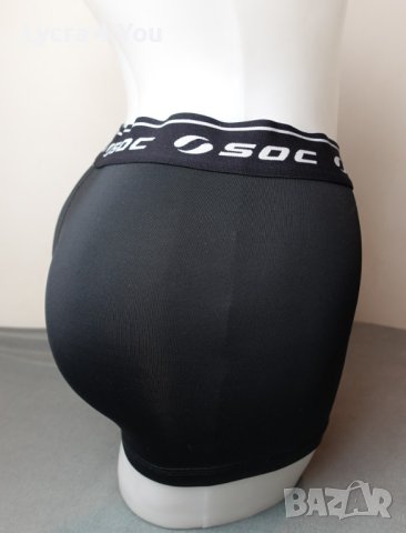SOC M/L (EU 38) черен дамски спортен боксер/къс клин, снимка 8 - Клинове - 41638383